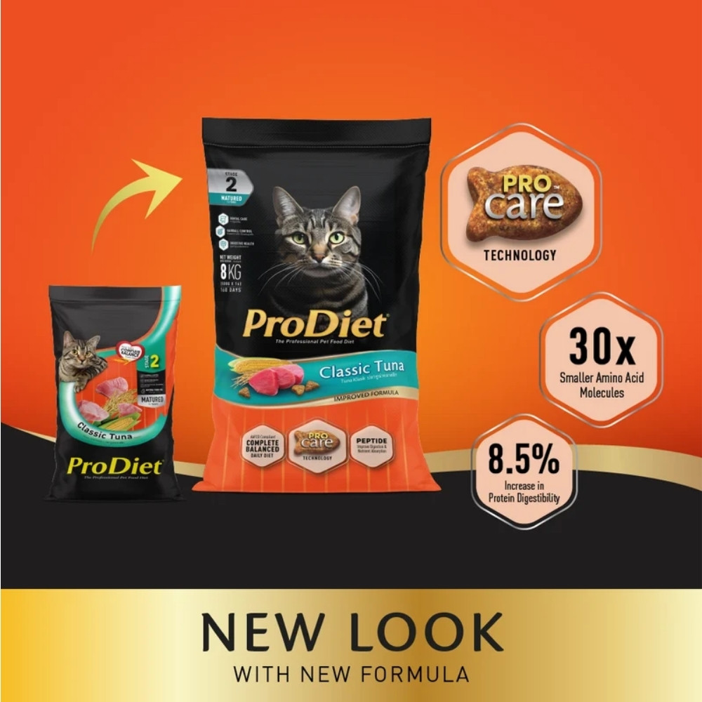 PRODIET 500G TUNA DRY CAT FOOD image 2