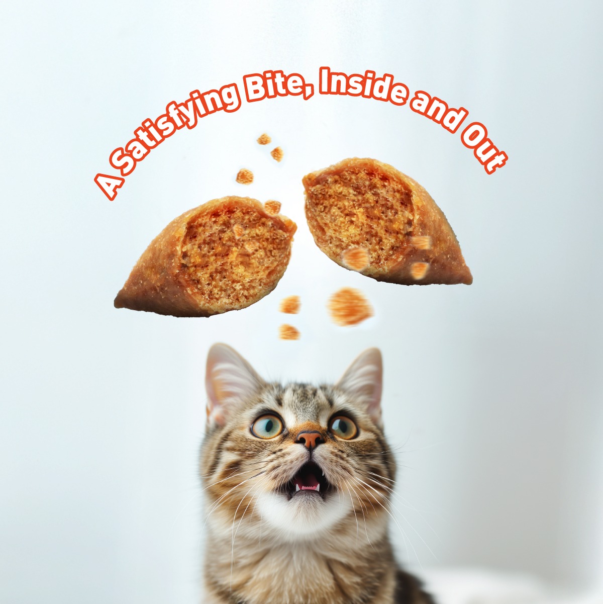 PRODIET TREATZZ 80G CENTRE FILLED BISCUITS TURKEY CAT SNACK image 2