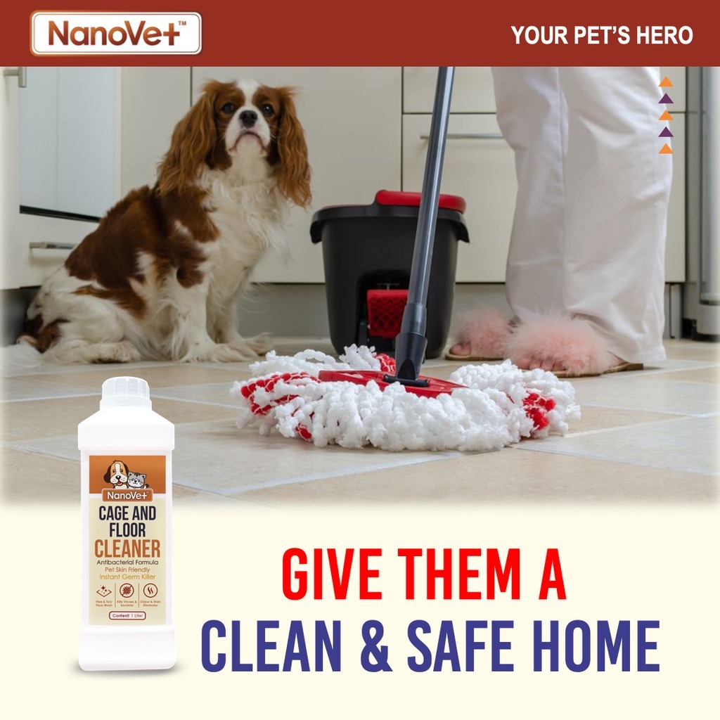 NANOVET PET CAGE & FLOOR CLEANER 1L image 7