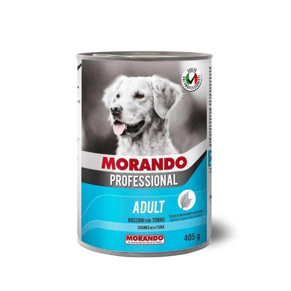 MORANDO DOG 405G CHUNKS TUNA WET DOG FOOD image 2