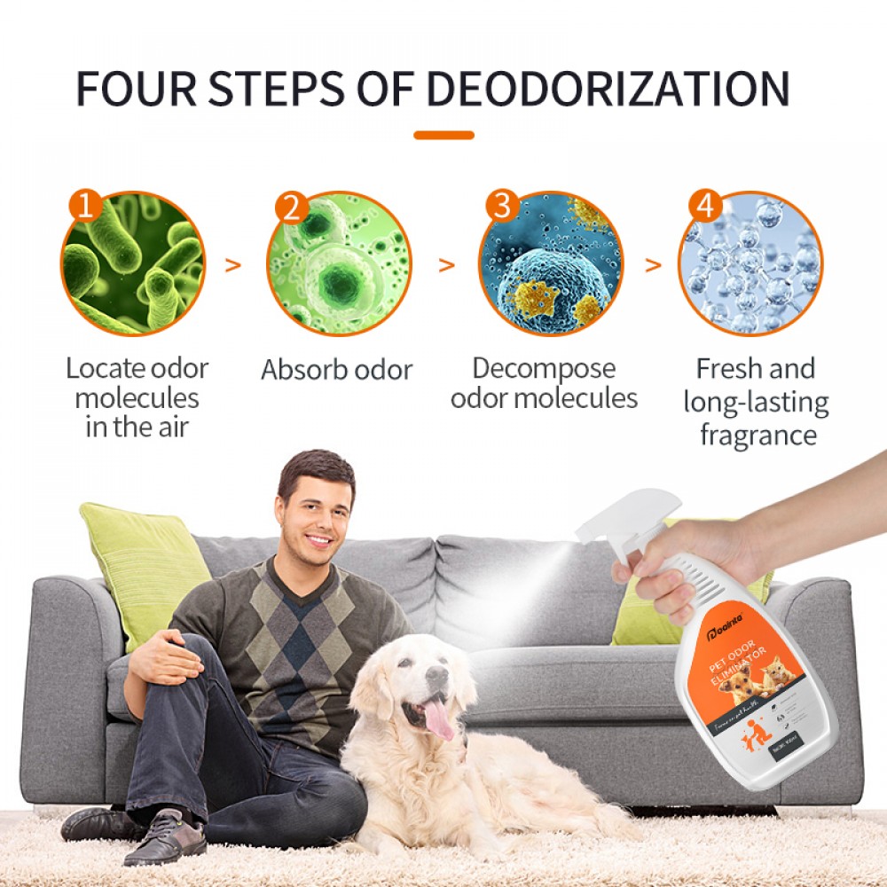 PUAINTA PET ODOUR ELIMINATOR 500ML - PET FRAGRANT DEODARANT SPRAY image 2