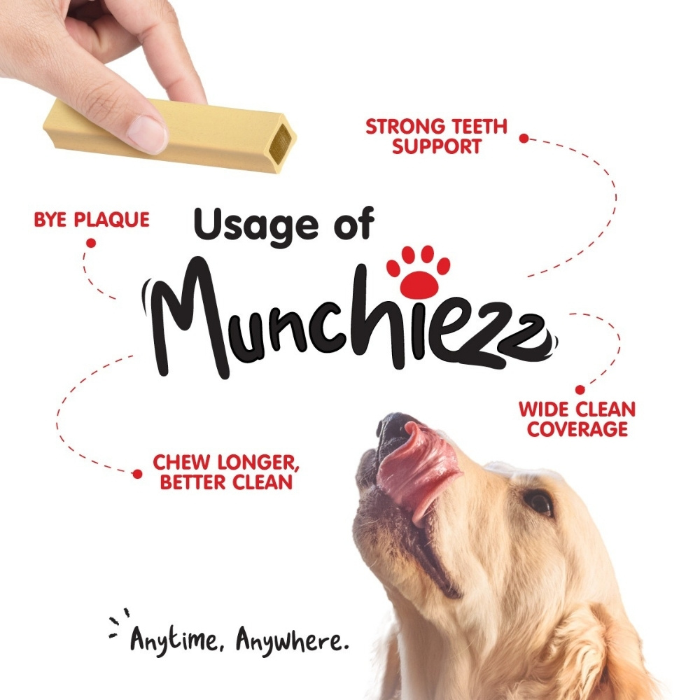 PROBALANCE MUNCHIEZZ 100G DENTAL BAR S LAMB DOG SNACK image 4