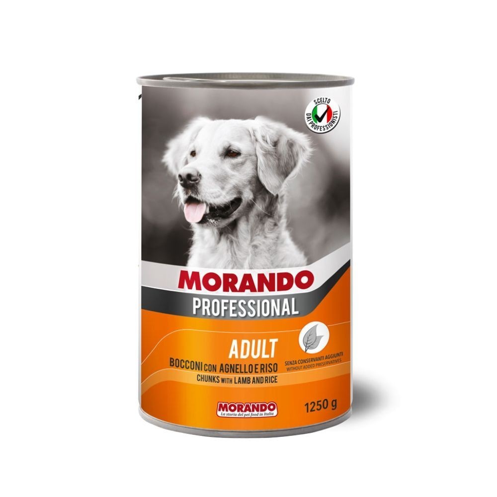 MORANDO DOG 405G CHUNKS LAMB & RICE WET DOG FOOD image 2