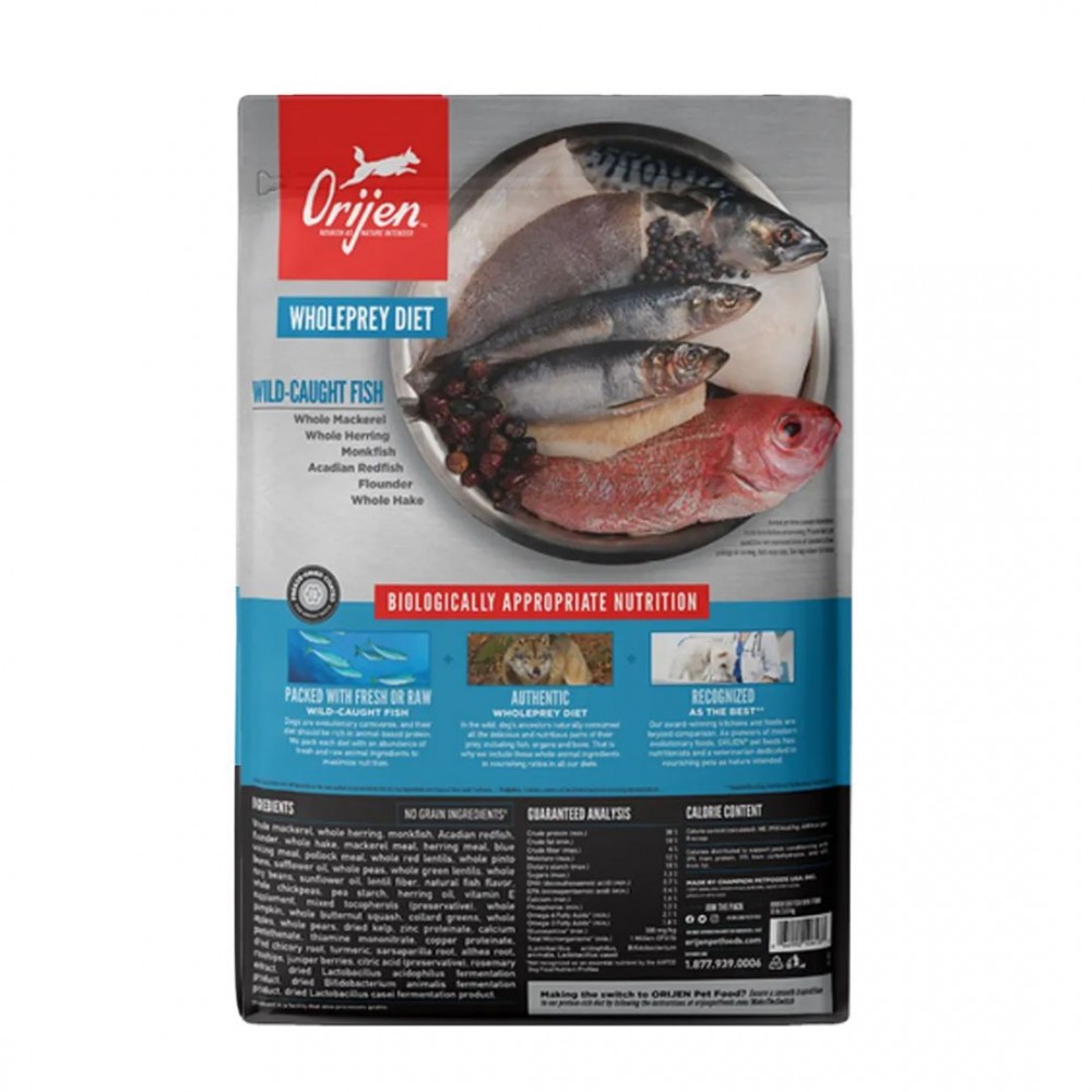 ORIJEN DOG 11.4KG SIX FISH DRY DOG FOOD image 3