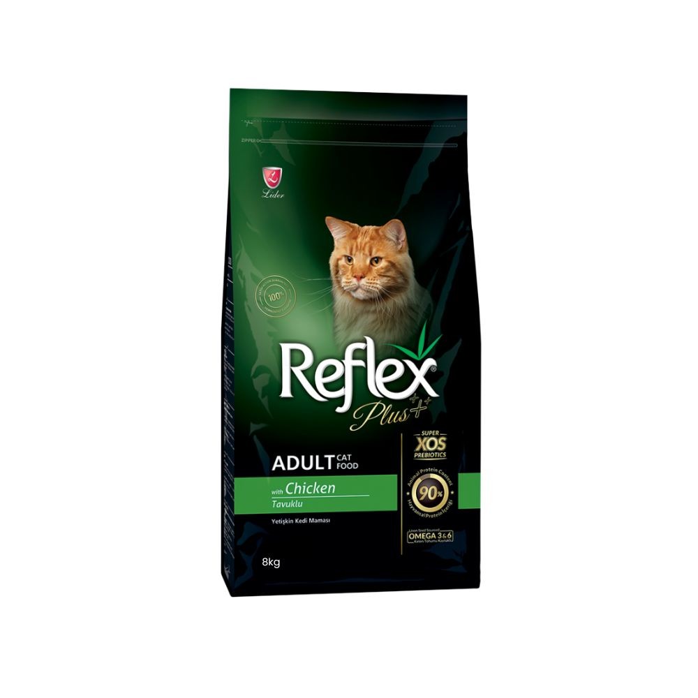 REFLEX PLUS CAT 8KG ADULT CHICKEN DRY CAT FOOD image 2