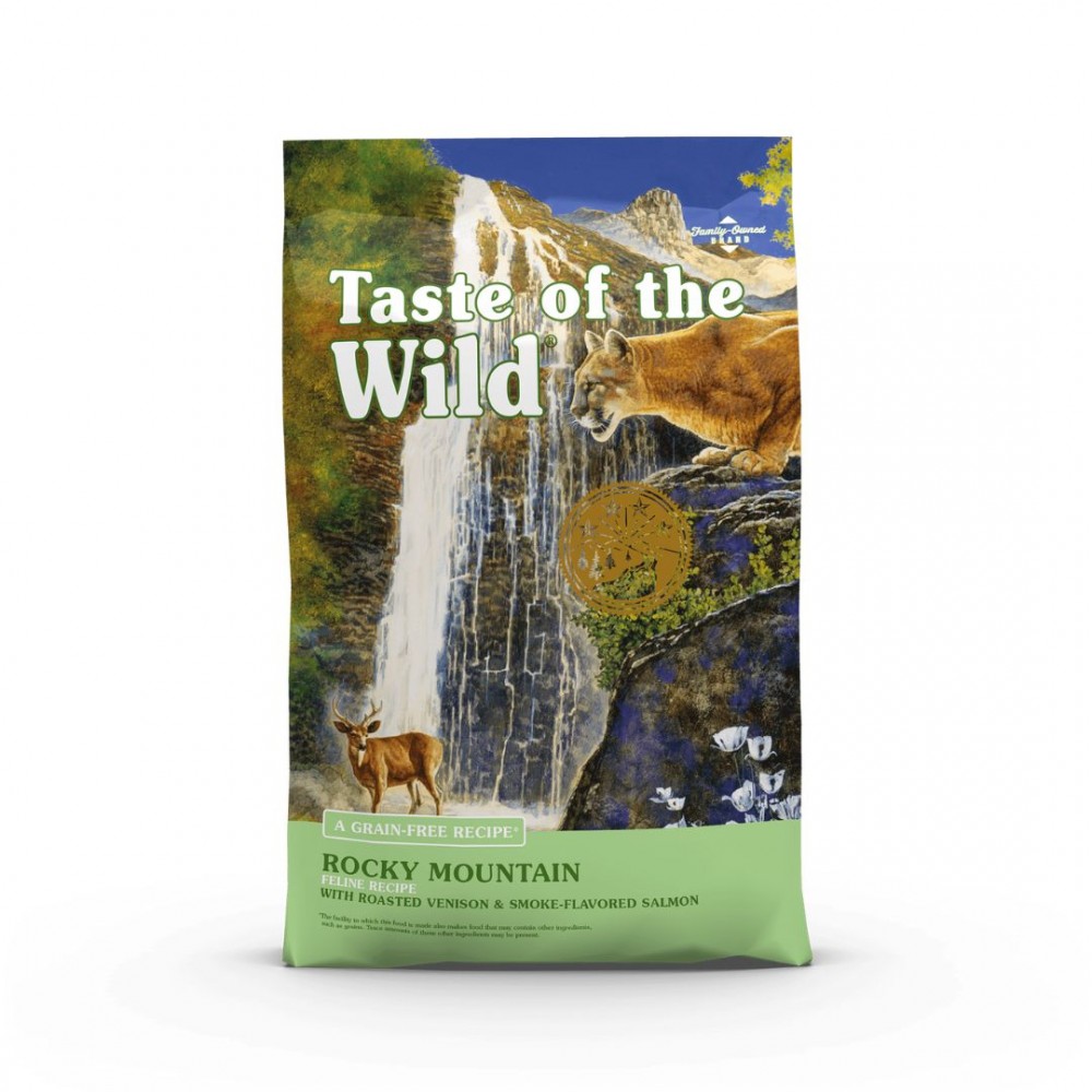 TASTE OF THE WILD CAT 7KG ROCKY MOUNTAIN FELINE VENISON & SMOKED SALMON DRY CAT FOOD image 2