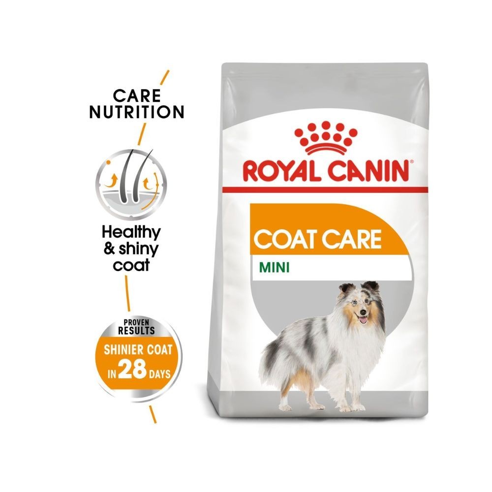 ROYAL CANIN MINI COAT CARE 3KG DRY DOG FOOD image 3