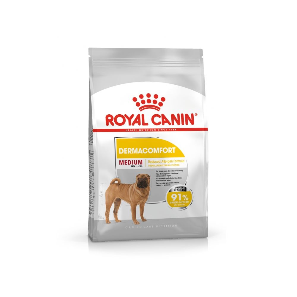 ROYAL CANIN MEDIUM DERMACOMFORT 12KG DRY DOG FOOD image 2