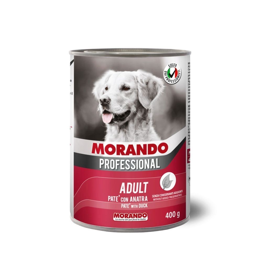 MORANDO DOG 400G PATE DUCK WET DOG FOOD image 2