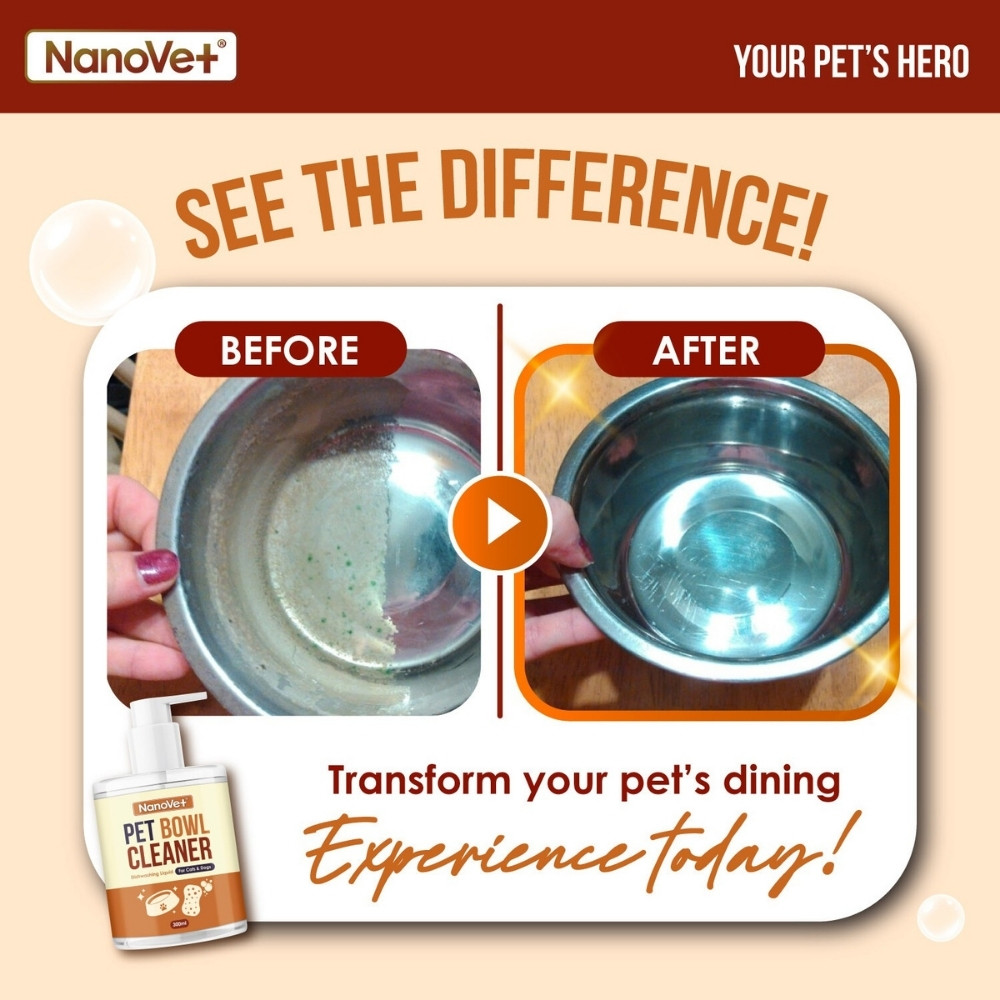 NANOVET PET BOWL CLEANER 300ML image 8