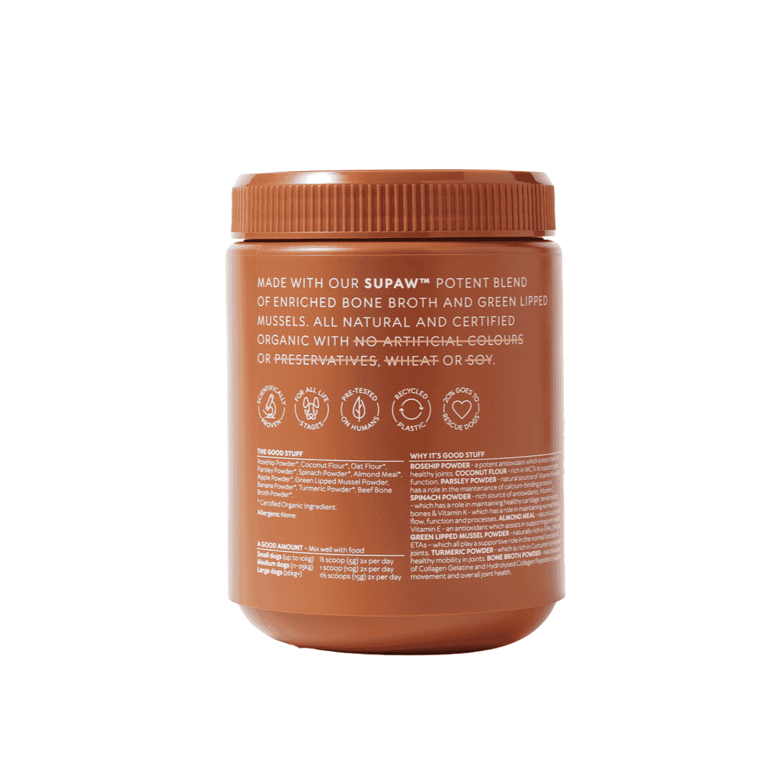 AUSTRALIAN PET ORGANICS HIP AND JOINT SUPPLEMENT 240G PET SUPPLEMENT image 2