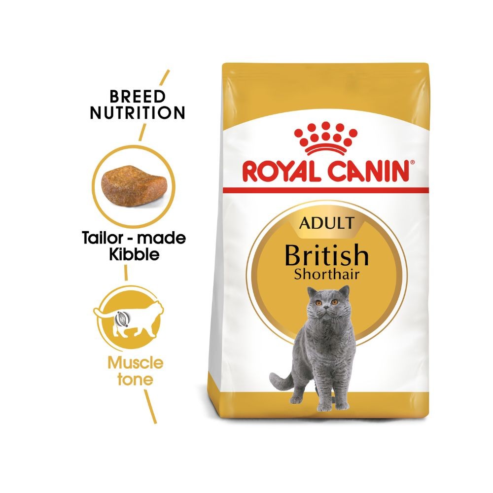 ROYAL CANIN BRITISH SHORTHAIR ADULT 4KG DRY CAT FOOD image 9