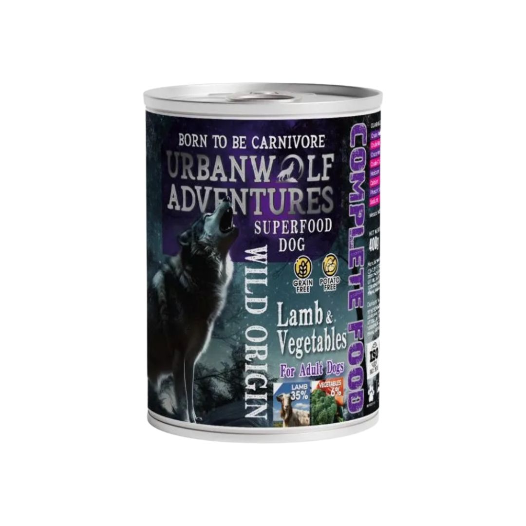 URBANWOLF ADVENTURES SUPERFOOD DOG 400G COMPLETE WET DOG FOOD image 5