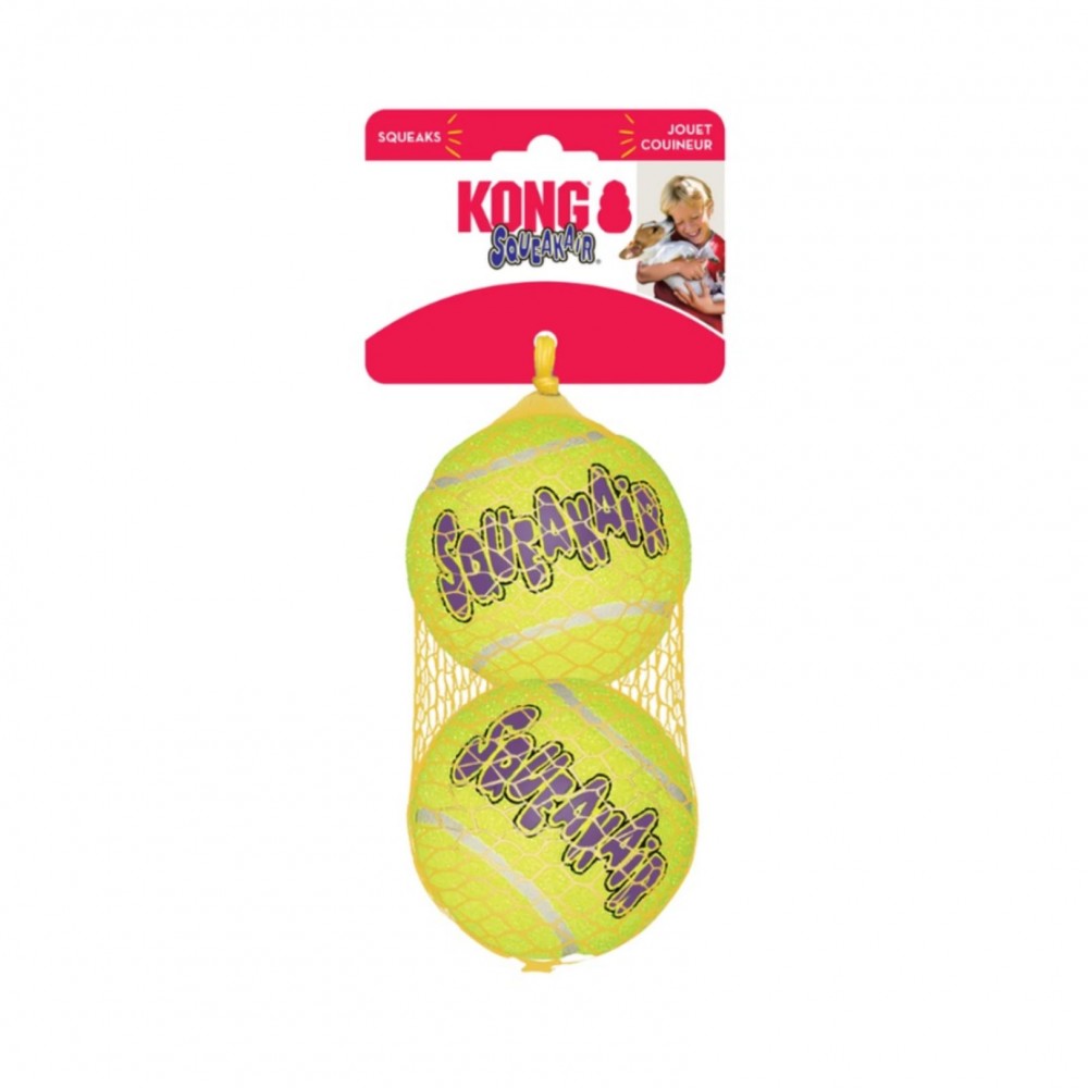 KONG SQUEAK AIR BALL LARGE (PACK OF TWO) image 2
