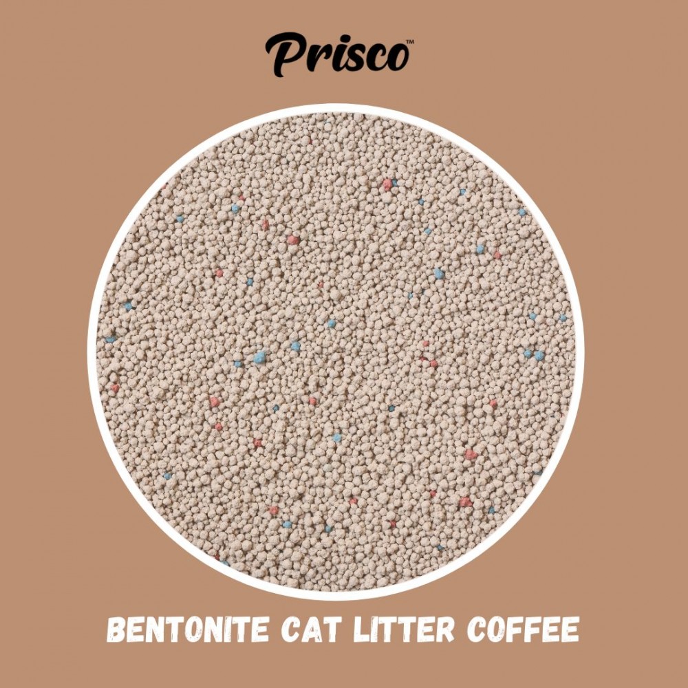 PRISCO 10L COFFEE BENTONITE CAT LITTER image 3