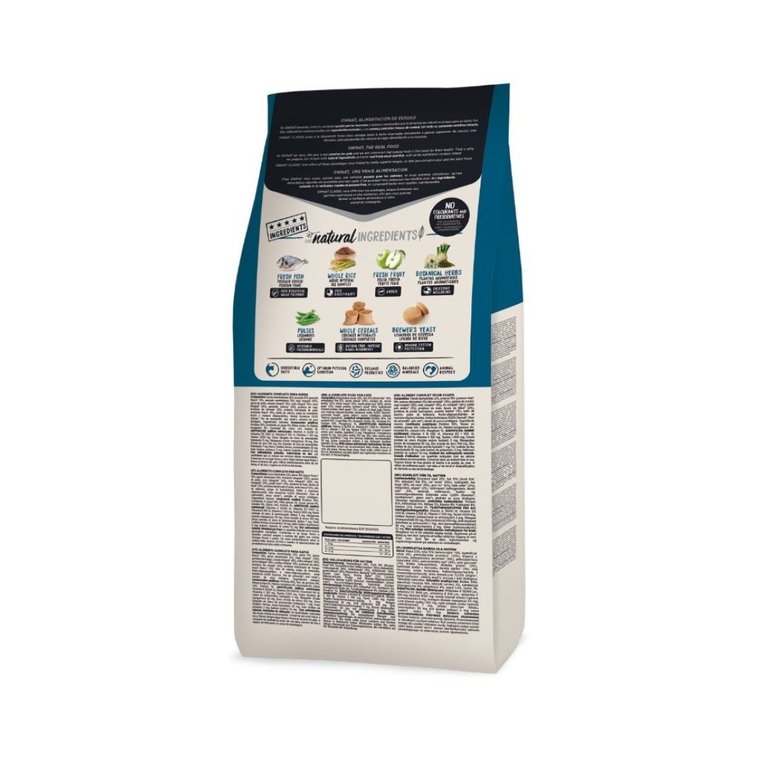 OWNAT CAT CLASSIC FISH 4KG DRY CAT FOOD image 2