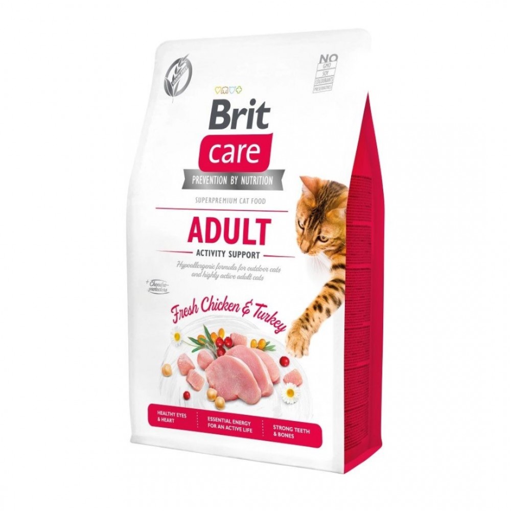 BRIT CARE CAT 7KG GRAIN FREE ADULT ACTIVITY SUPPORT DRY CAT FOOD image 2
