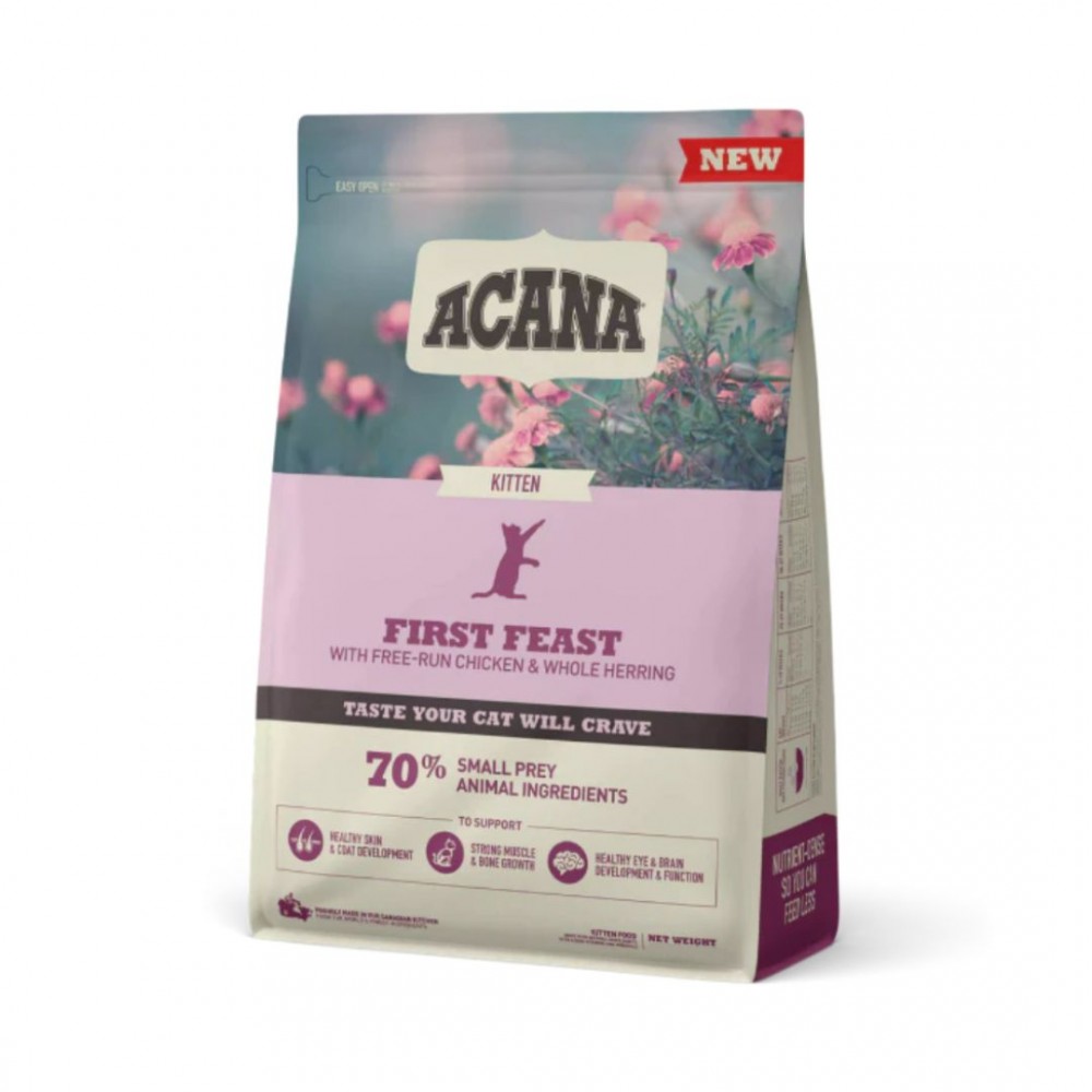 ACANA CAT 340G FIRST FEAST KITTEN DRY CAT FOOD image 2