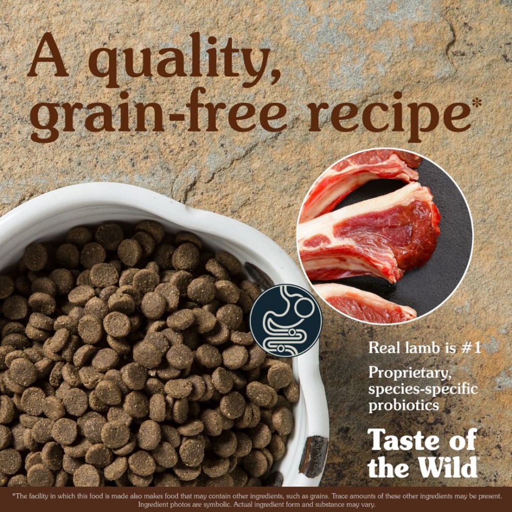 TASTE OF THE WILD DOG 1.5KG SIERRA MOUNTAIN ROASTED LAMB DRY DOG FOOD image 5