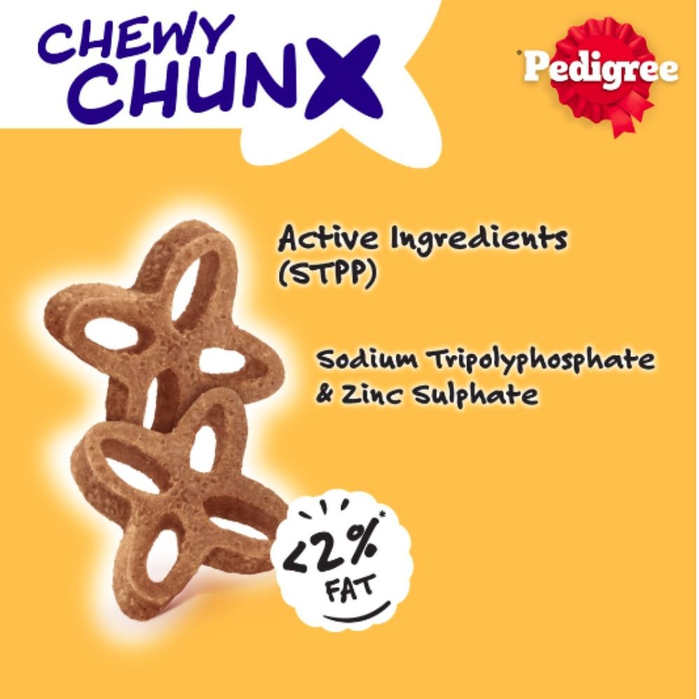PEDIGREE DENTASTIX CHEWY CHUNX MAXI 68G DENTAL TREAT image 4