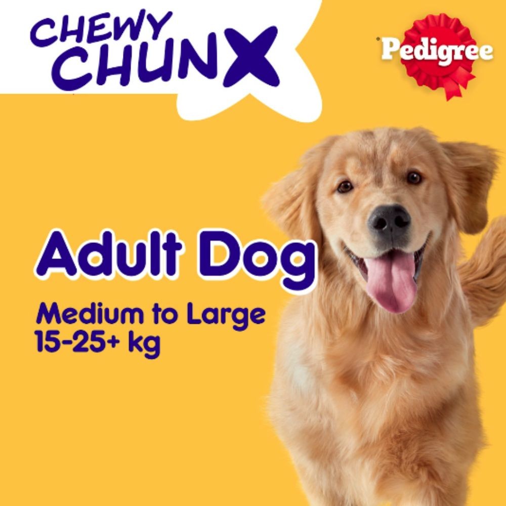 PEDIGREE DENTASTIX CHEWY CHUNX MAXI 68G DENTAL TREAT image 3