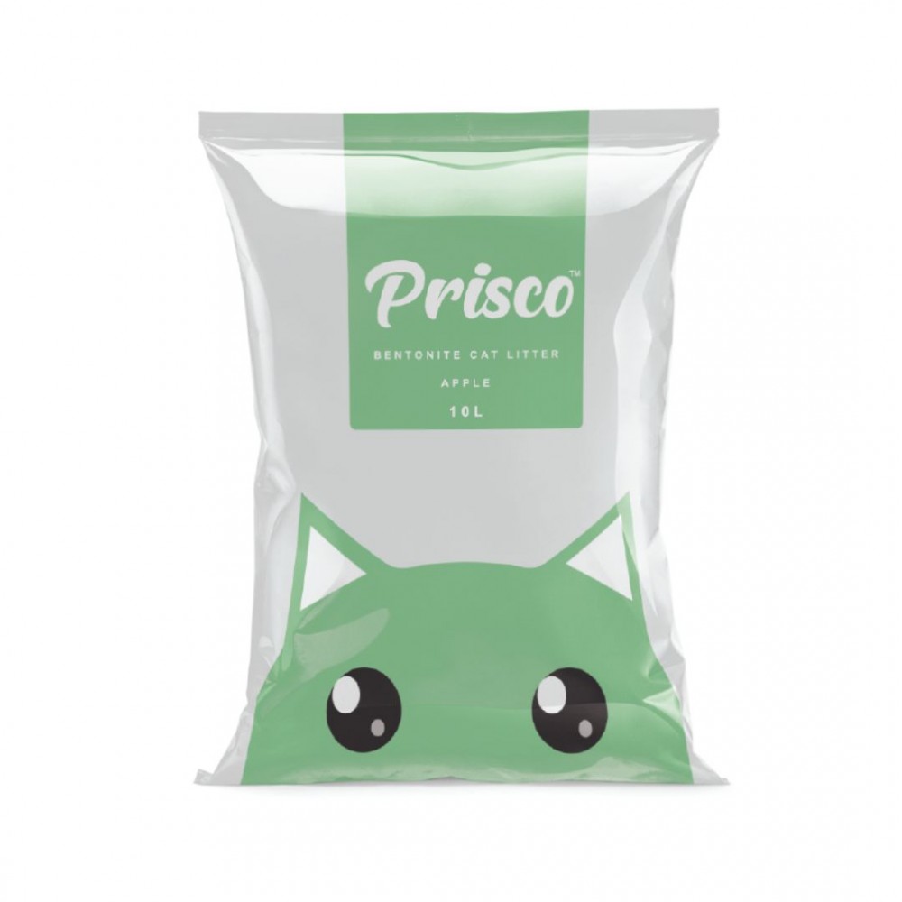 PRISCO 10L APPLE BENTONITE CAT LITTER image 2