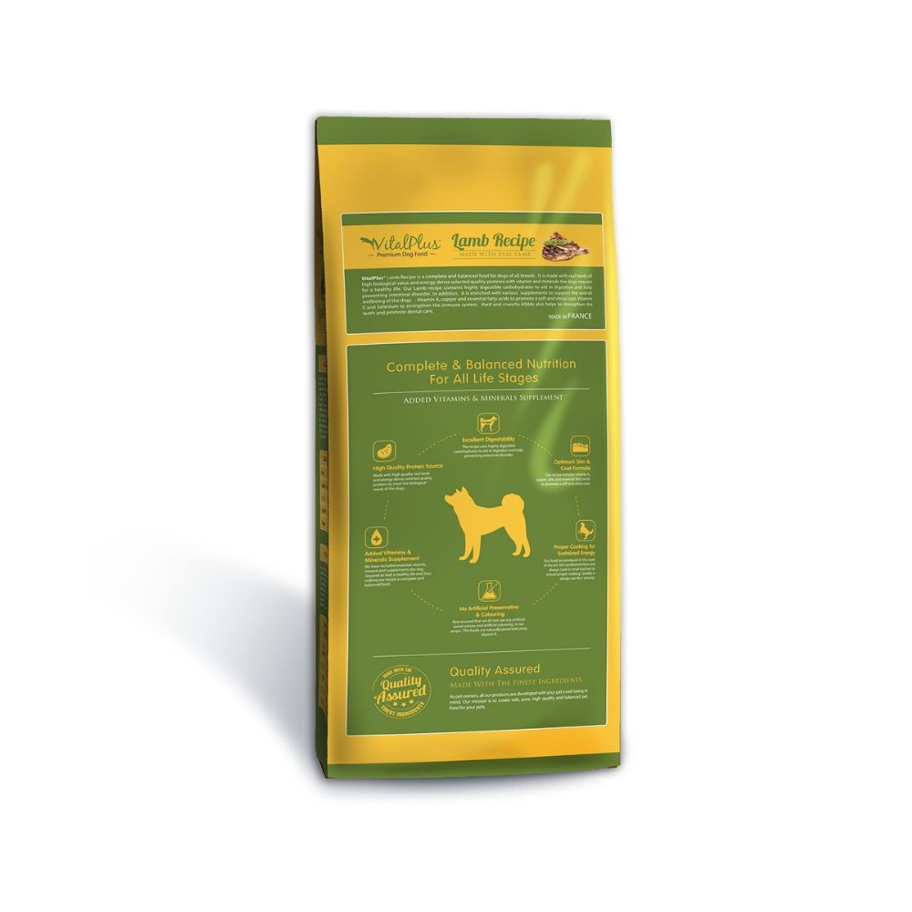 VITALPLUS DOG LAMB RECIPE 18KG DRY DOG FOOD image 2