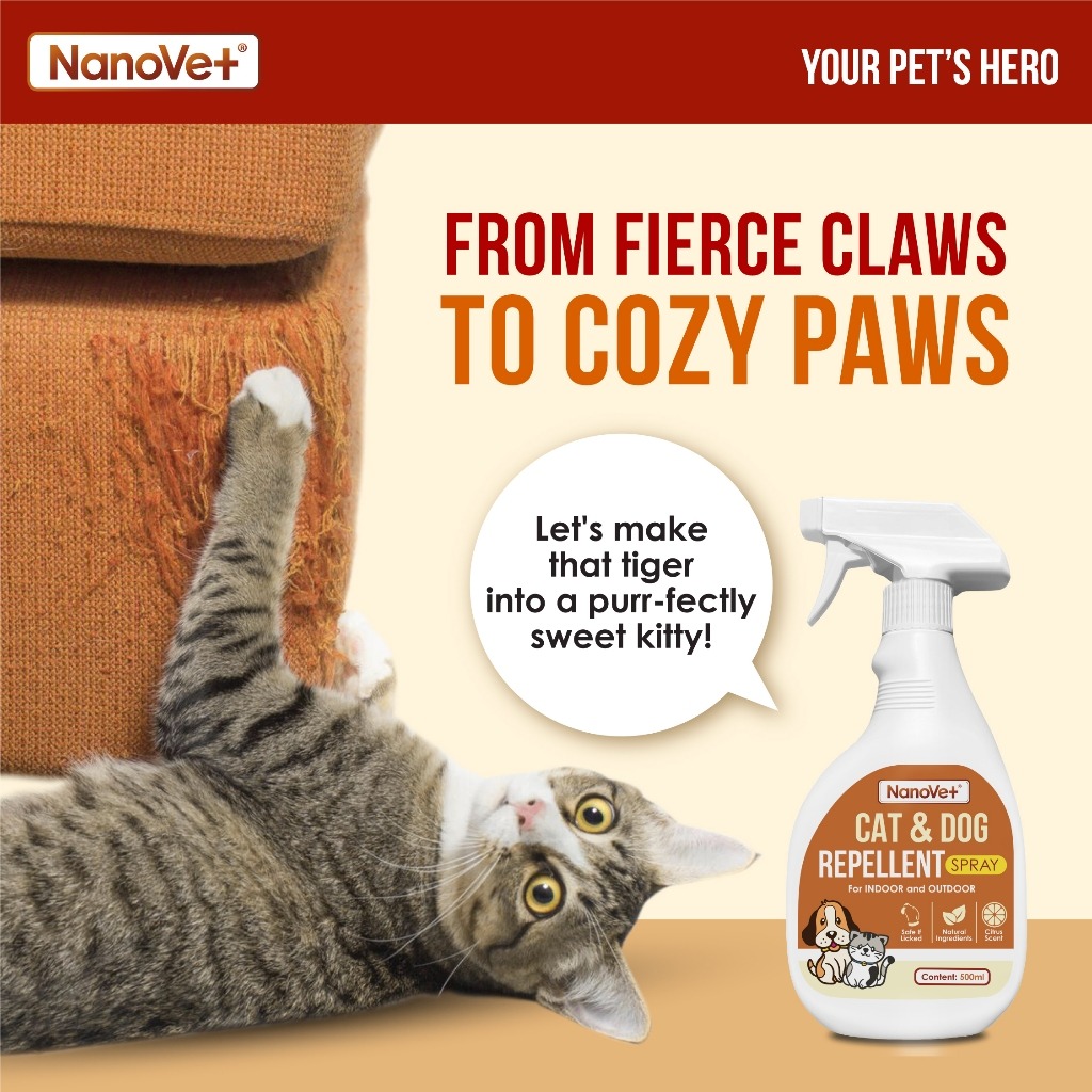 NANOVET REPELLENT FOR CAT & DOG 500ML image 7