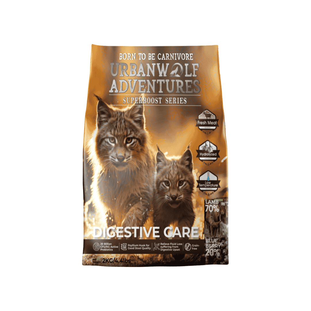 URBANWOLF ADVENTURES SUPERBOOST SERIES DIGESTIVE CARE DRY CAT FOOD image 2