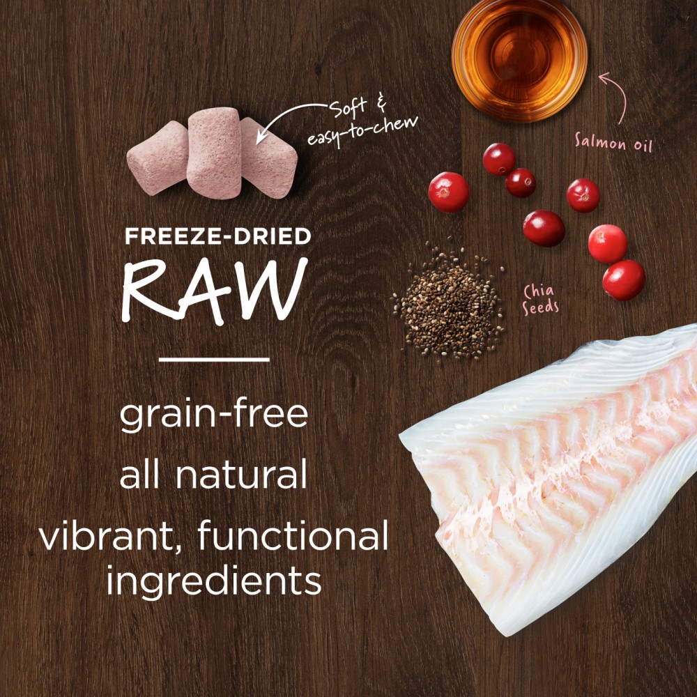INSTINCT DOG FREEZE-DRIED RAW BOOST MIXERS 21G (0.75OZ) GRAIN-FREE SKIN & COAT DOG FOOD TOPPER image 3