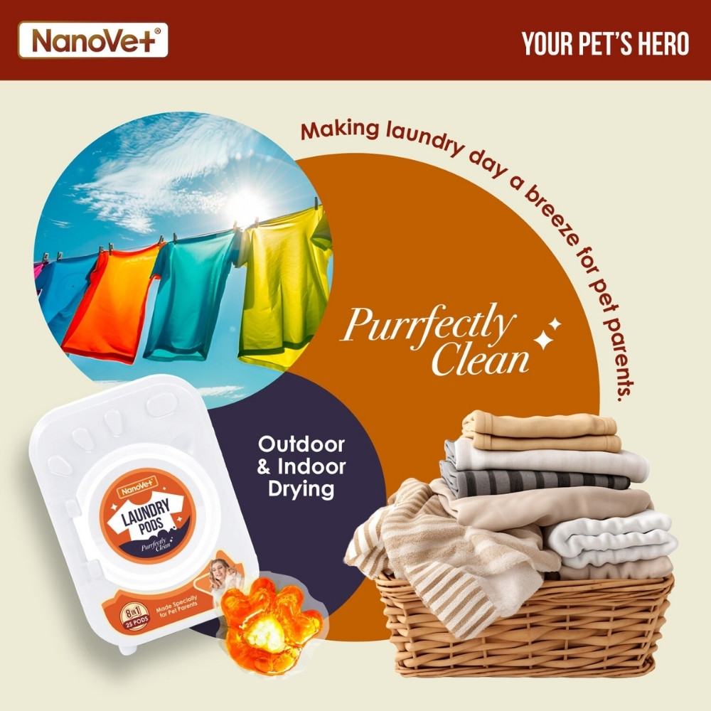 NANOVET LAUNDRY PODS 25PCS image 3