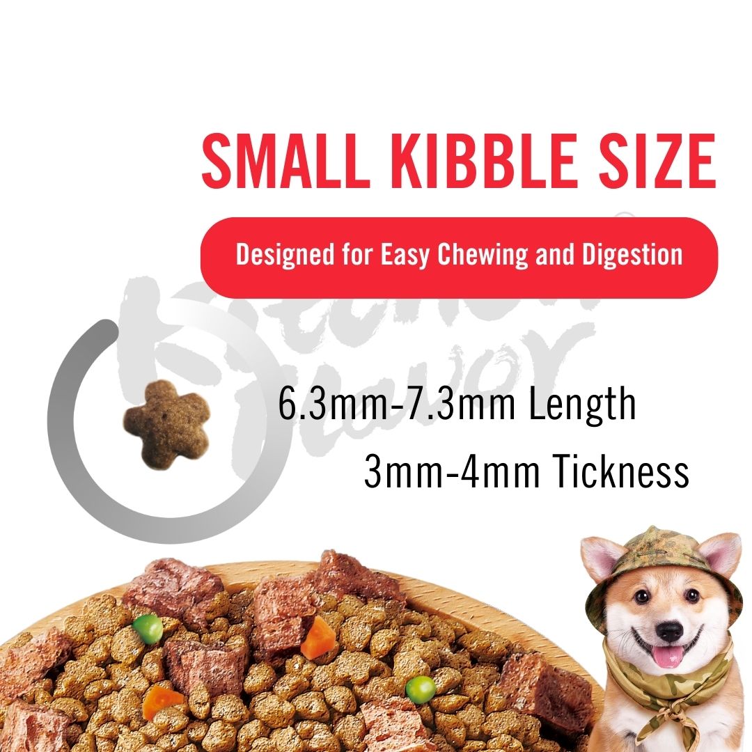 KITCHEN FLAVOR DOG 1.5KG NATURE GOURMET COMPLETE FOOD FOR SMALL BREED ADULT DOG ANTARCTIC KRILL image 3
