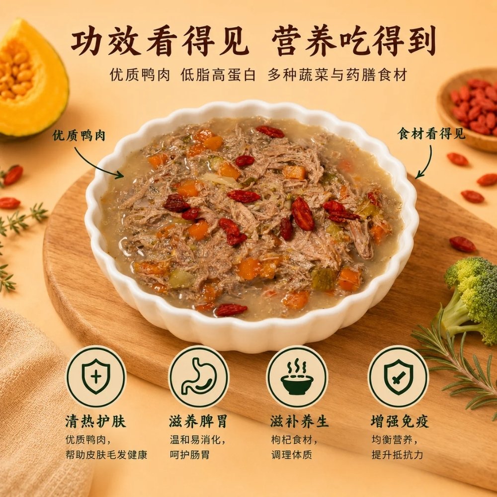 MYDOGKING 100GX5 GOJI INFUSED DUCK COOKED DOG FOOD image 3