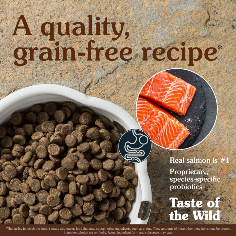 TASTE OF THE WILD DOG 12.2KG ADULT PACIFIC STREAM SMOKED SALMON DRY DOG FOOD image 5