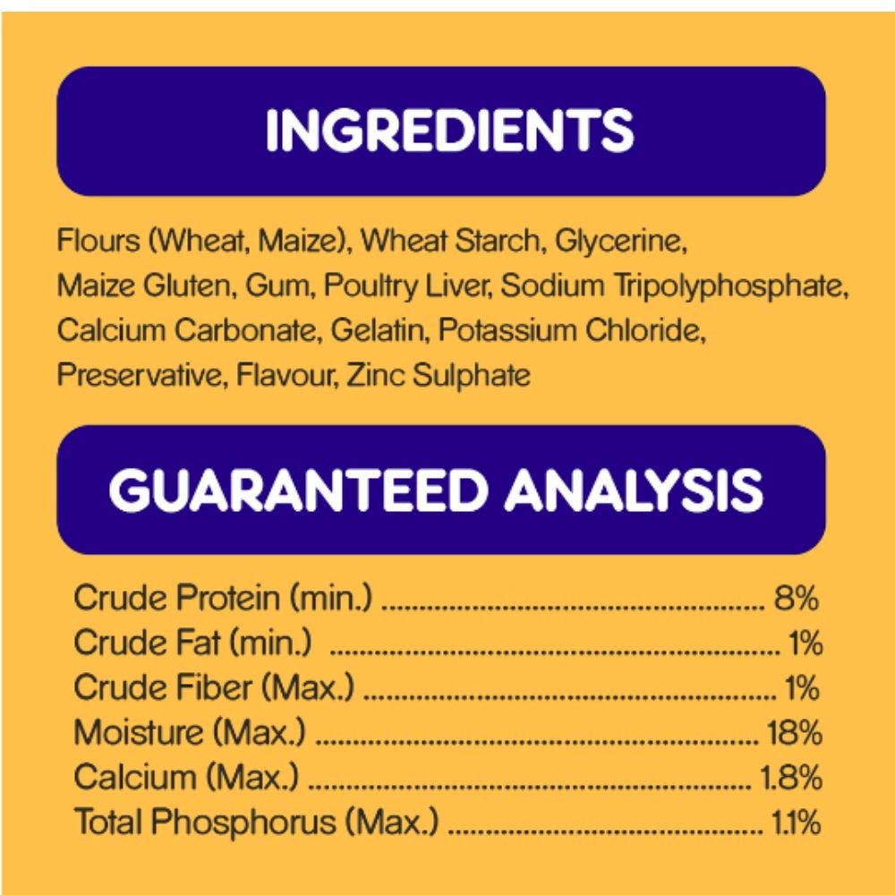PEDIGREE DENTASTIX CHEWY CHUNX MAXI 68G DENTAL TREAT image 2