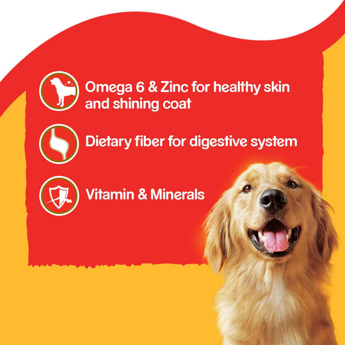 PEDIGREE BEEF 400G WET DOG CANNED FOOD image 3