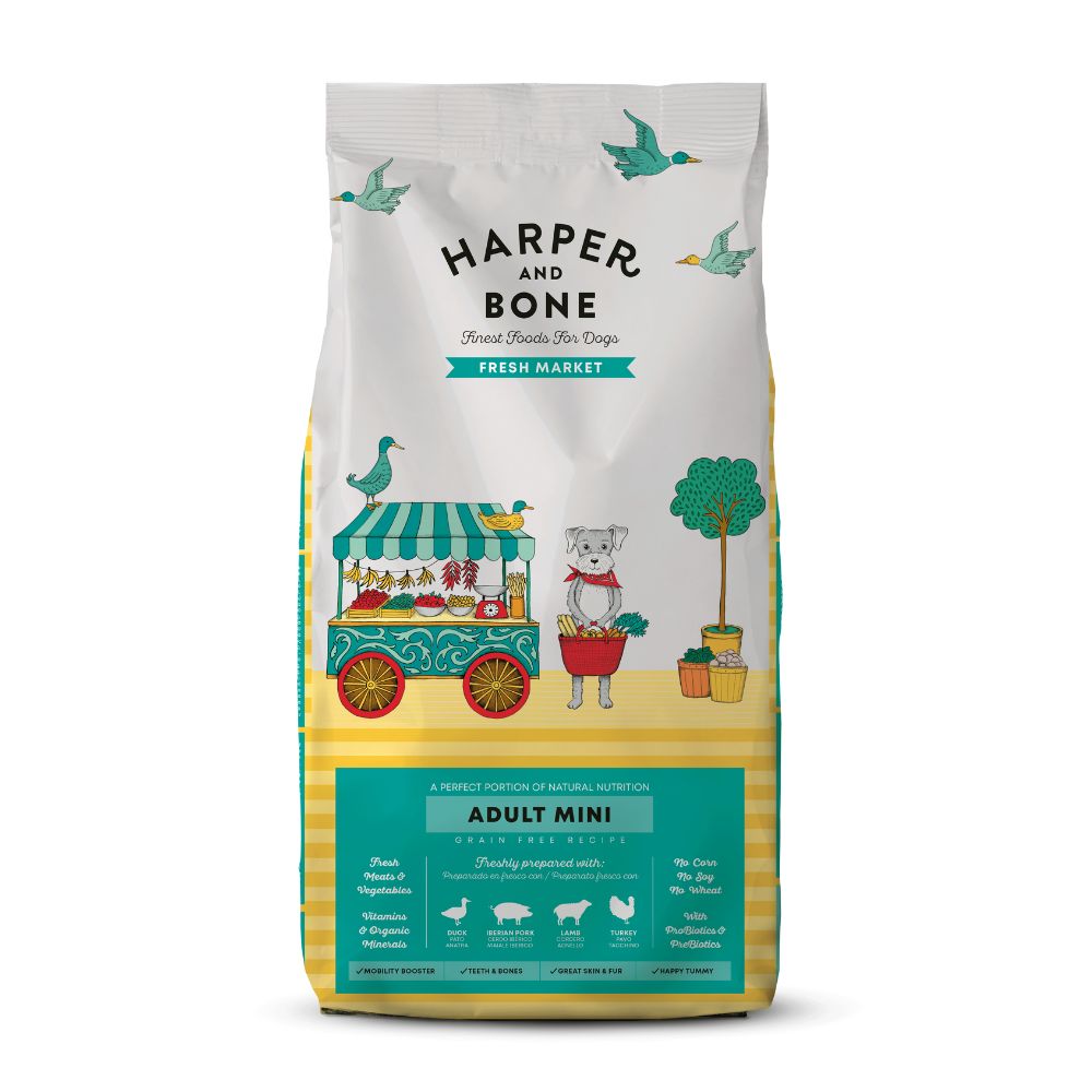 HARPER AND BONE DOG FRESH MARKET ADULT DOG MINI DRY DOG FOOD image 2