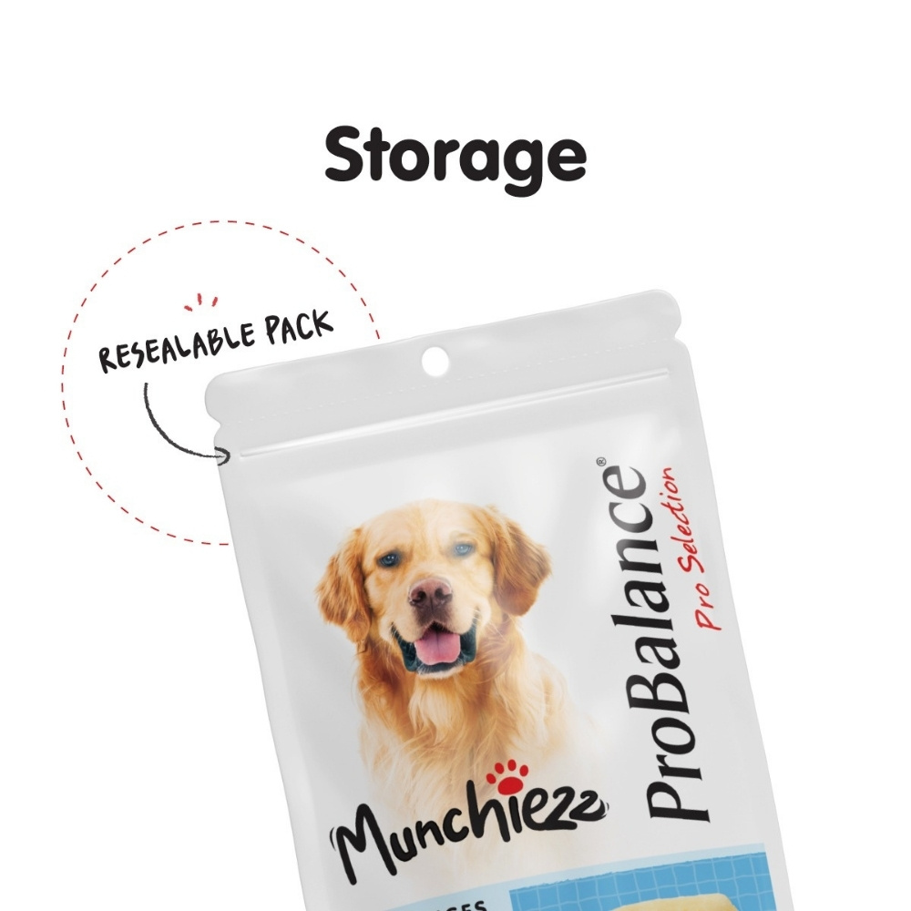PROBALANCE MUNCHIEZZ 100G DICES LAMB  & CODFISH DOG SNACK image 6