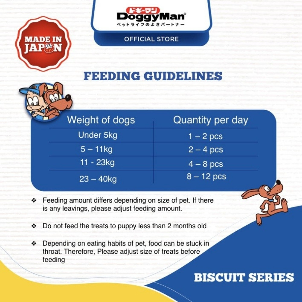DOGGYMAN BISCUITS BIG SWEET POTATO & CHICKEN LIVER 450G DOG SNACK image 3