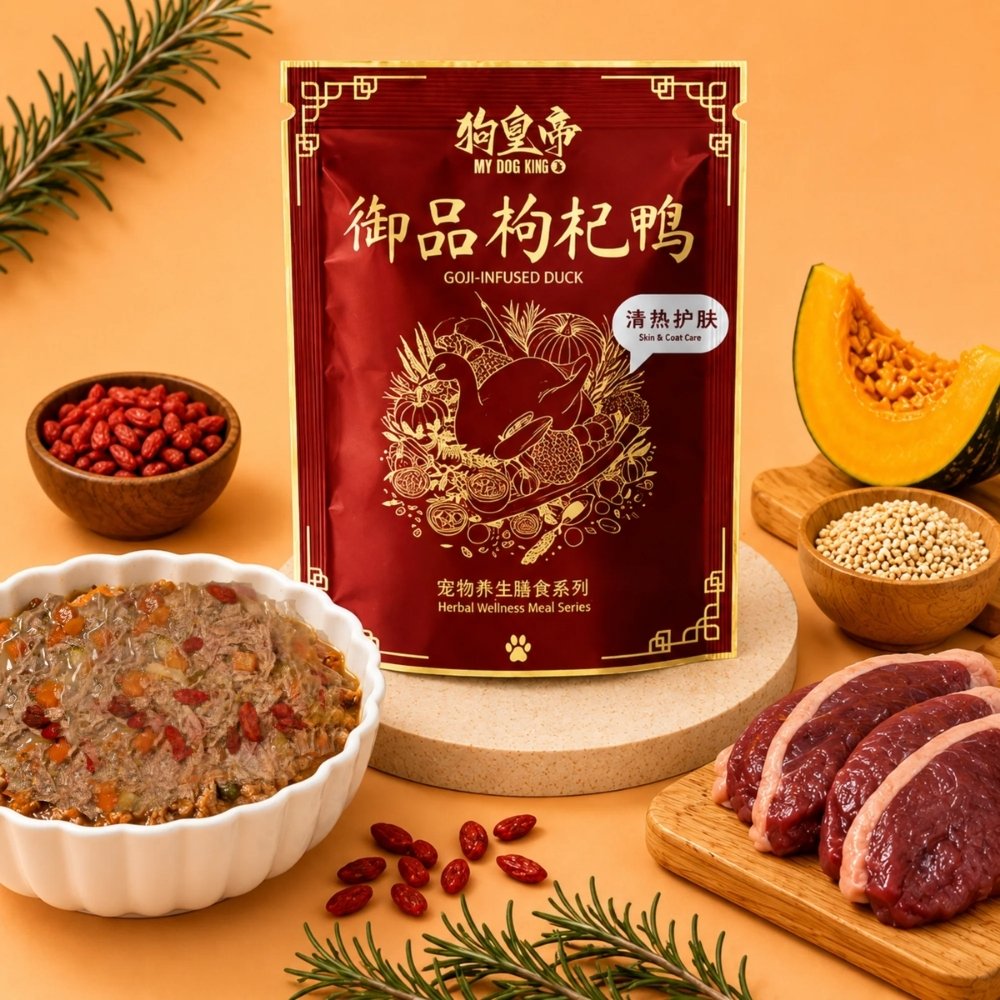 MYDOGKING 100GX5 GOJI INFUSED DUCK COOKED DOG FOOD image 2