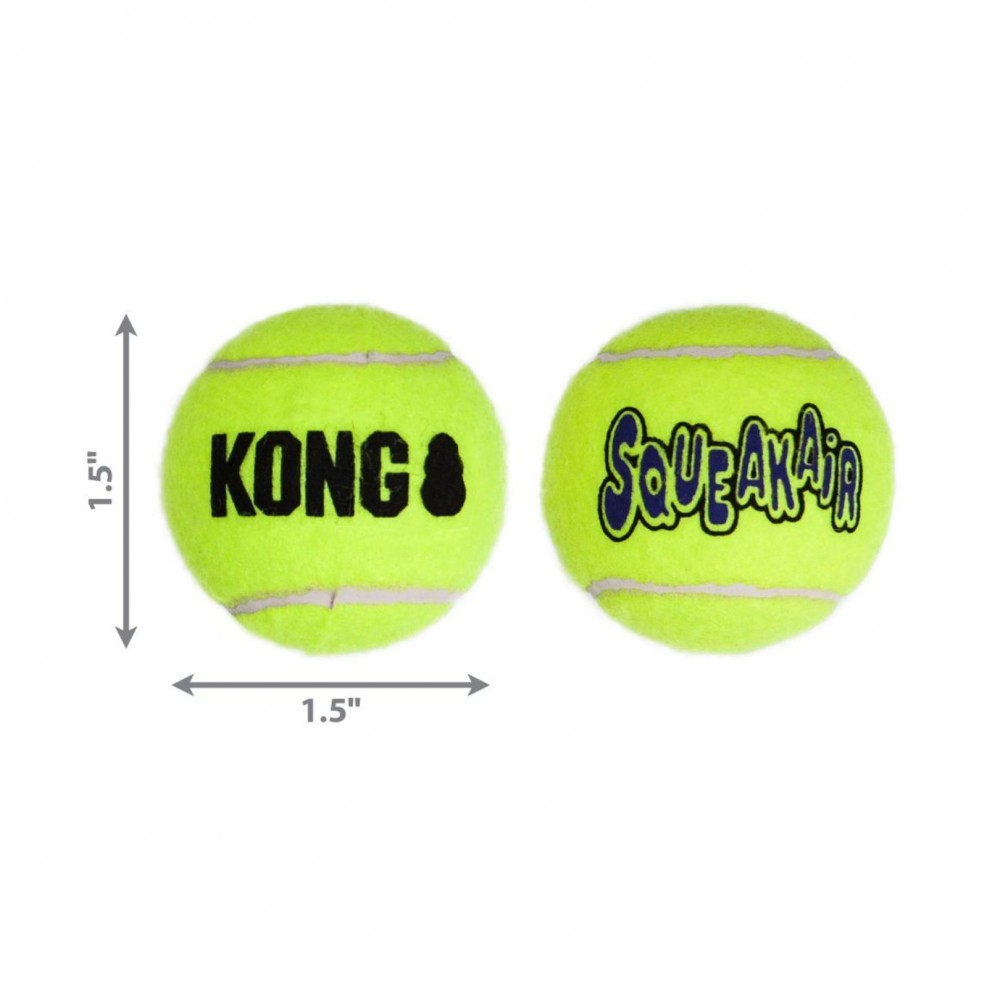 KONG SQUEAK AIR BALL LARGE (PACK OF TWO) image 3
