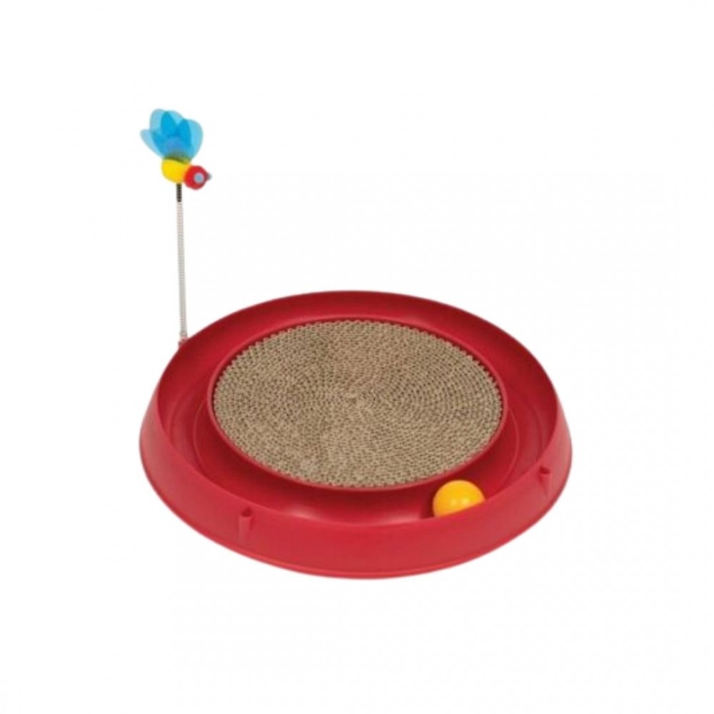 CATIT PLAY 3 IN 1 CIRCUIT BALL WITH SCRATCH PAD image 3