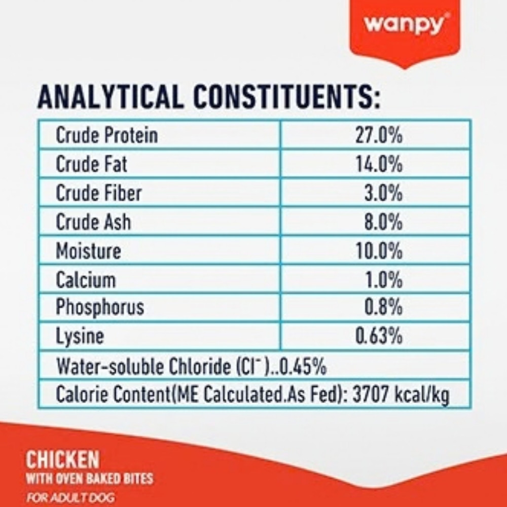 WANPY DOG 1.5KG GRAIN FREE CHICKEN RECIPE DRY DOG FOOD image 6