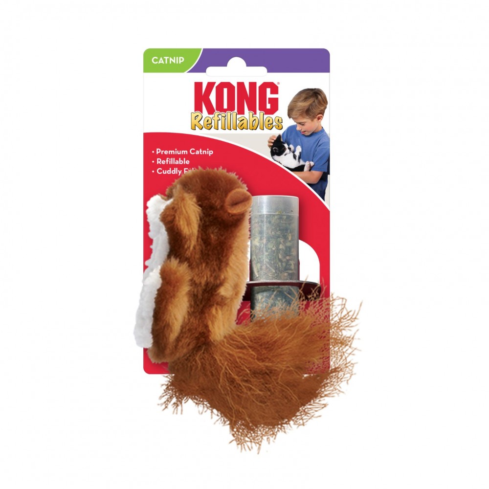 KONG REFILLABLES SQUIRREL image 2